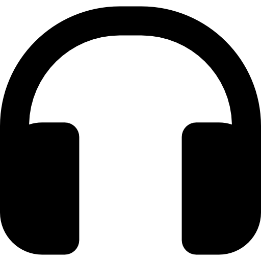 aplicación de auriculares  icono