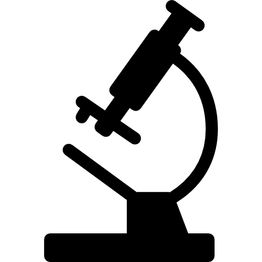 microscope scientifique  Icône