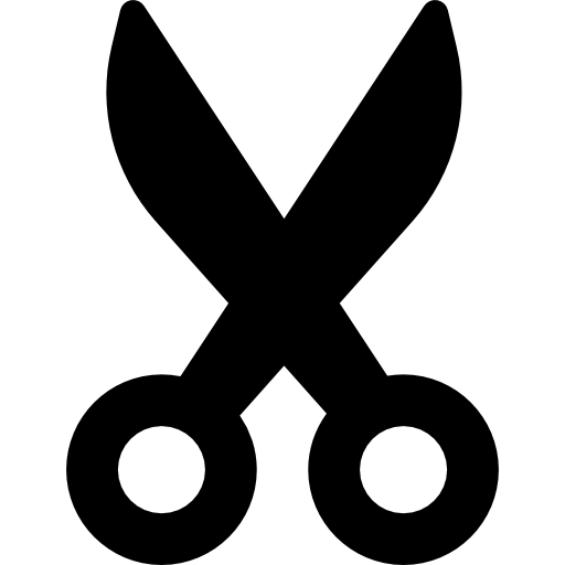 nożyczki edytora graficznego  ikona