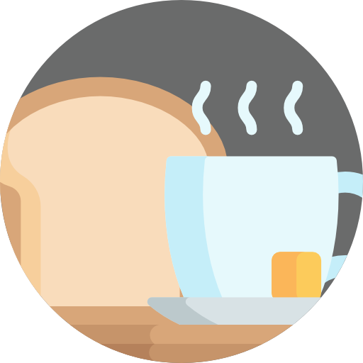 コーヒー Detailed Flat Circular Flat icon