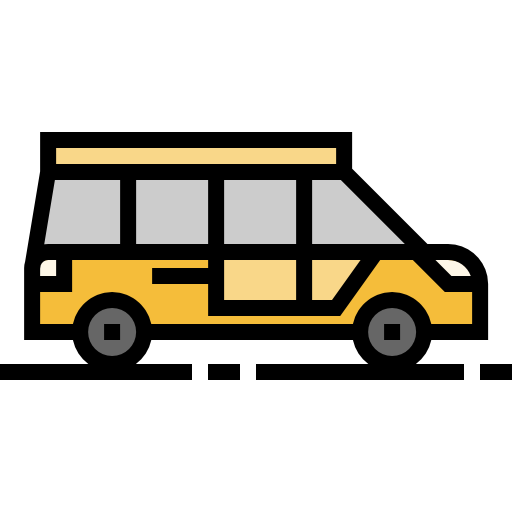 minibus Vitaliy Gorbachev Lineal Color icoon