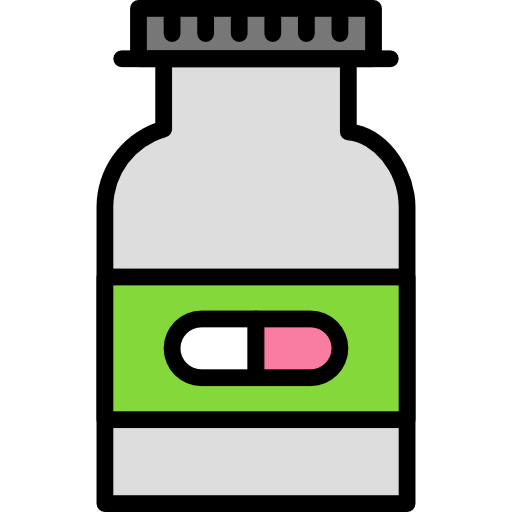 medicatie Darius Dan Lineal Color icoon