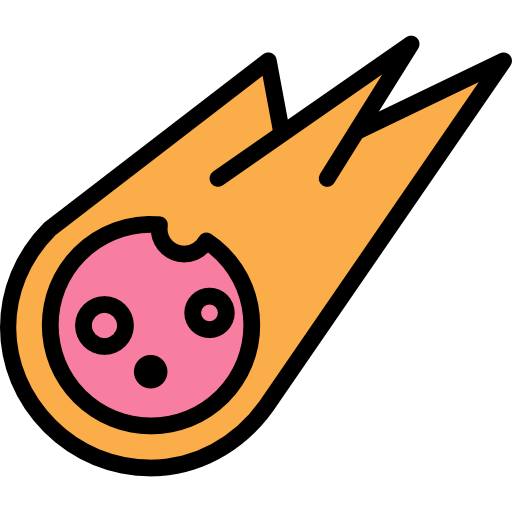 Meteor Darius Dan Lineal Color icon