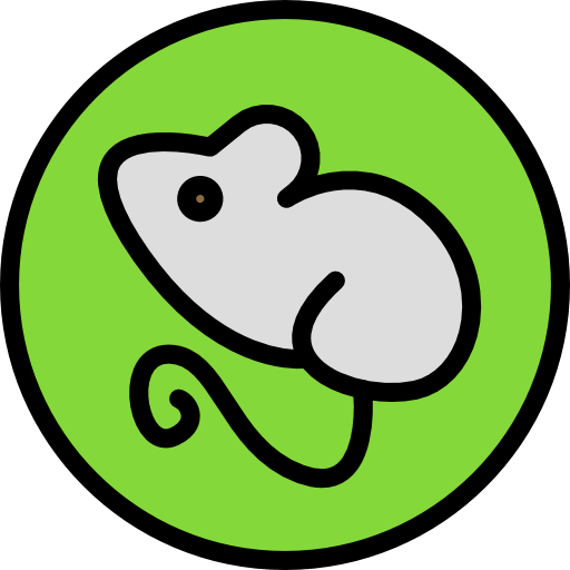 ratón Darius Dan Lineal Color icono
