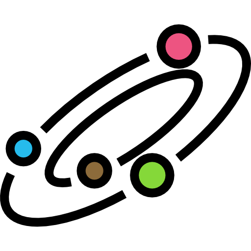 행성 Darius Dan Lineal Color icon