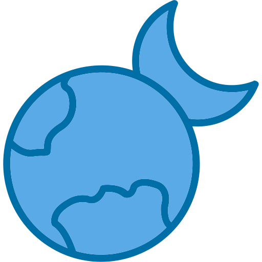 luna Generic Blue icono