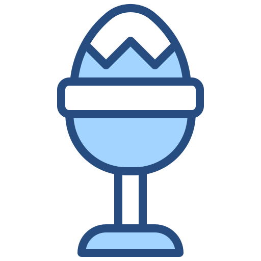 Вареное яйцо Generic Blue иконка