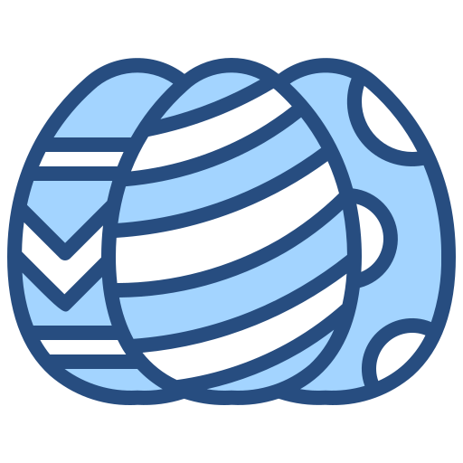 Easter egg Generic Blue icon