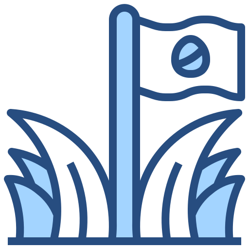vlag Generic Blue icoon