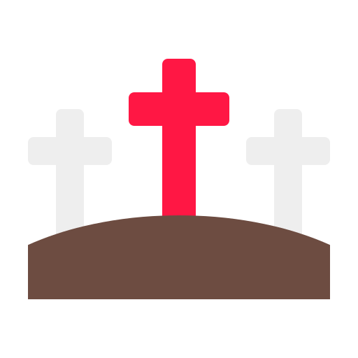 crucifixión Generic Flat icono