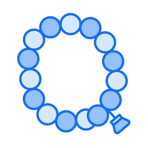 Tasbih Generic Blue icon