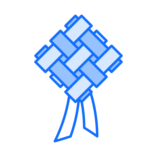 ketupat Generic Blue icon