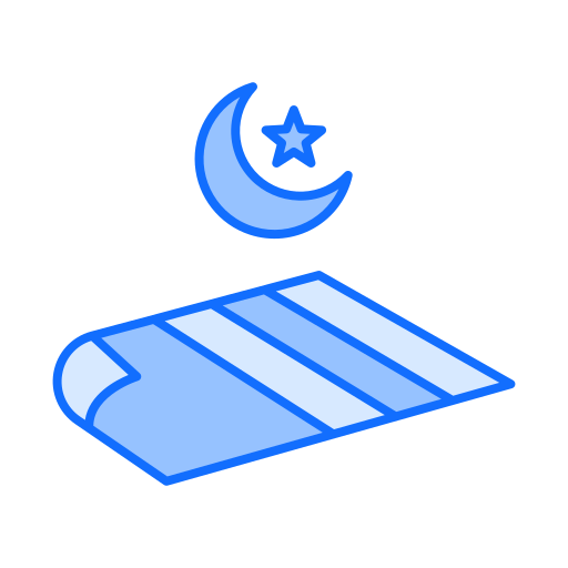alfombra de rezo Generic Blue icono