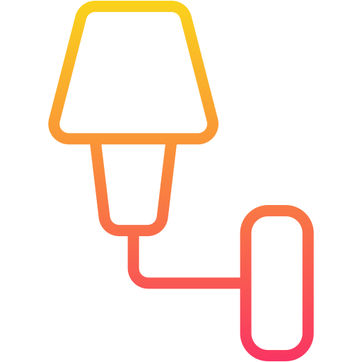 lámpara de pared Generic Gradient icono