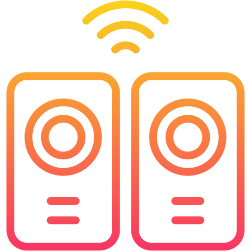 音響システム Generic Gradient icon
