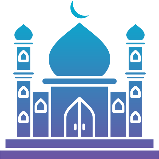 moschea Generic Flat Gradient icona