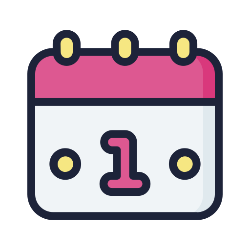 Calendar Generic Outline Color icon