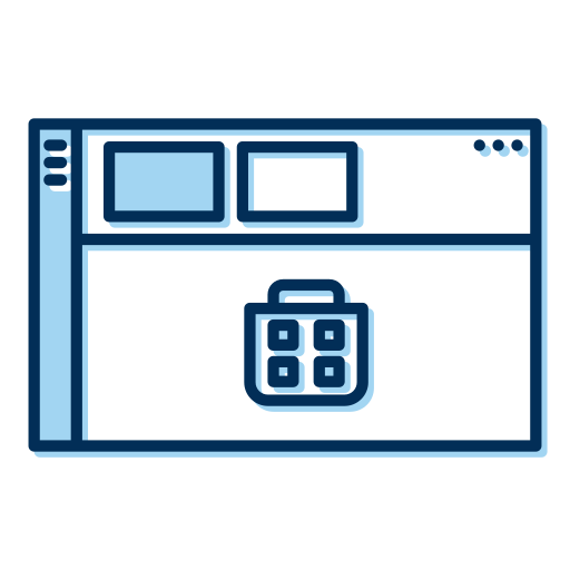 Store Generic Blue icon