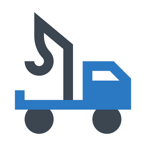 kraanwagen Generic Blue icoon