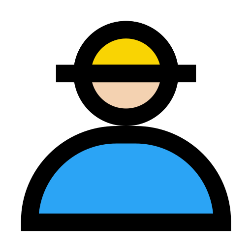 공학자 Vector Stall Lineal Color icon
