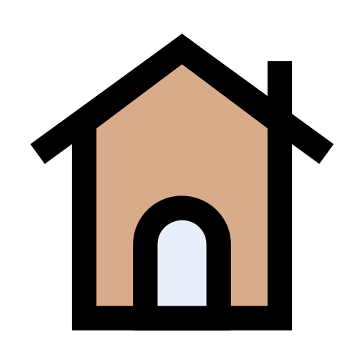 House Vector Stall Lineal Color icon