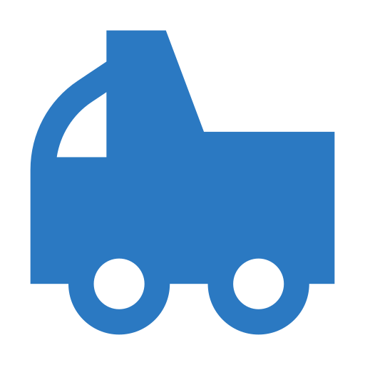 afvalwagen Generic Blue icoon