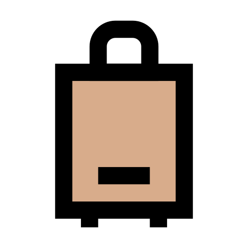 スーツケース Vector Stall Lineal Color icon