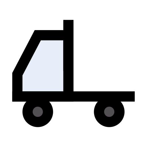 Грузовой автомобиль Vector Stall Lineal Color иконка
