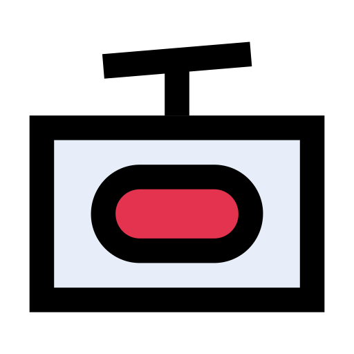ケーブルカー Vector Stall Lineal Color icon
