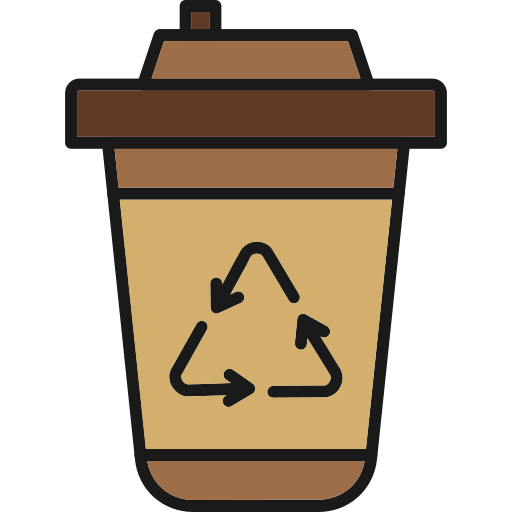 pappbecher Generic Outline Color icon