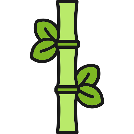 bambú Generic Outline Color icono