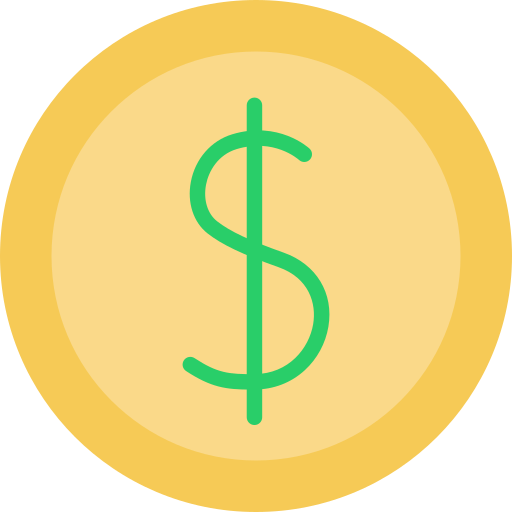 dólar Generic Flat icono