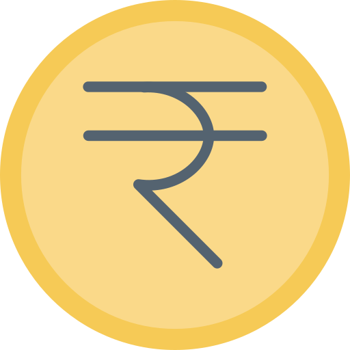 rupie-symbol Generic Flat icon
