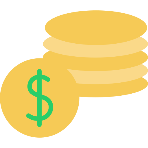 Coin stack Generic Flat icon