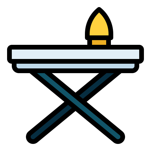 Iron table Generic Outline Color icon