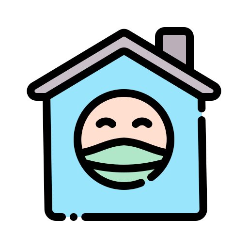 Stay at home Generic Outline Color icon