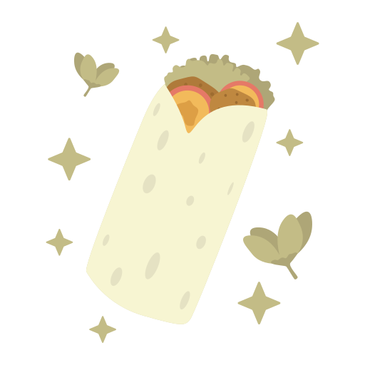 kebab Generic Flat icoon