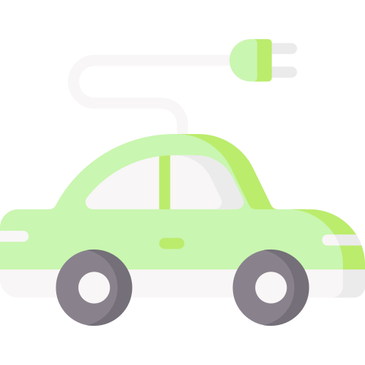 samochód ekologiczny Special Flat ikona