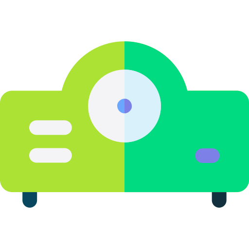 Projector Basic Rounded Flat icon