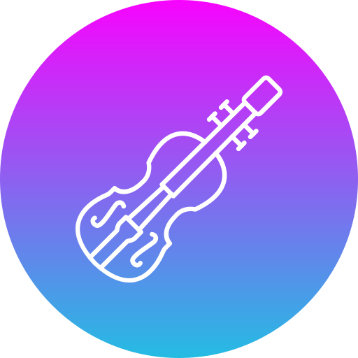 バイオリン Generic Flat Gradient icon