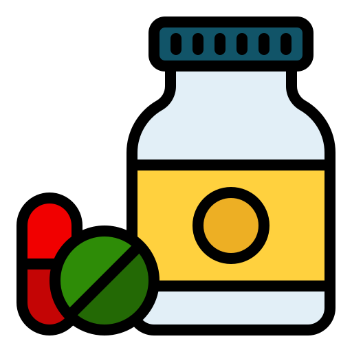 vitamina Generic Outline Color icono