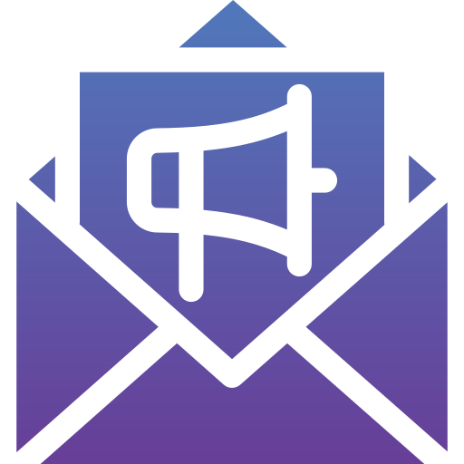 e-mail marketing Generic Flat Gradient icon