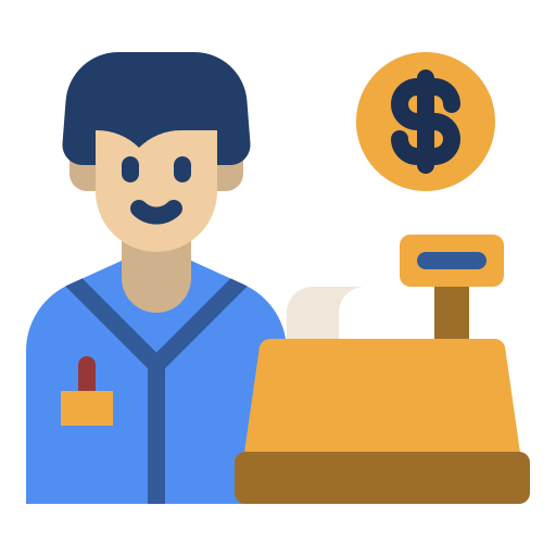 Cashier Generic Flat icon