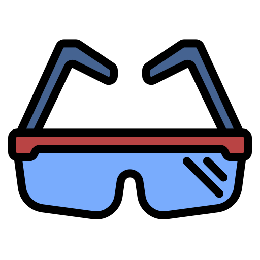schutzbrille Generic Outline Color icon