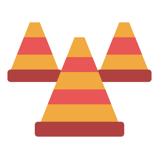 Traffic cone Generic Flat icon