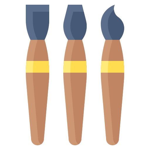 Brush Generic Flat icon