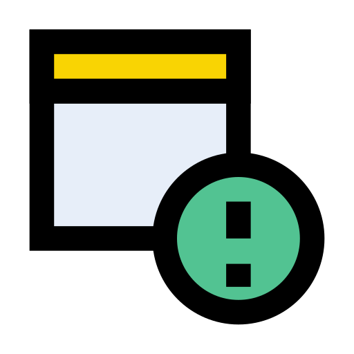 정보 Vector Stall Lineal Color icon