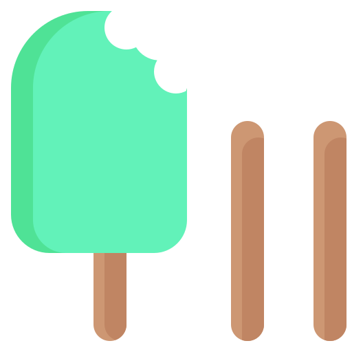 bâton de crème glacée Generic Flat Icône