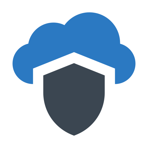 la sicurezza dei dati Generic Blue icona