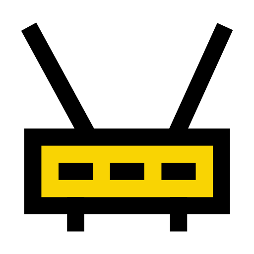 punto de acceso Vector Stall Lineal Color icono